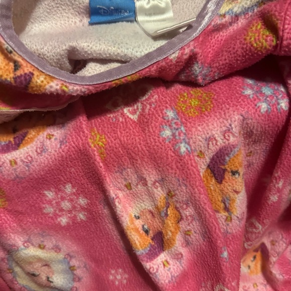 Disney Frozen Fleece Night gown pajamas size 4 toddler - Picture 3 of 7